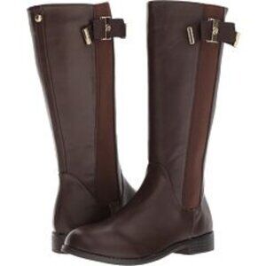 Michael Kors Girls Tall Brown Riding Boots Sz 3Y